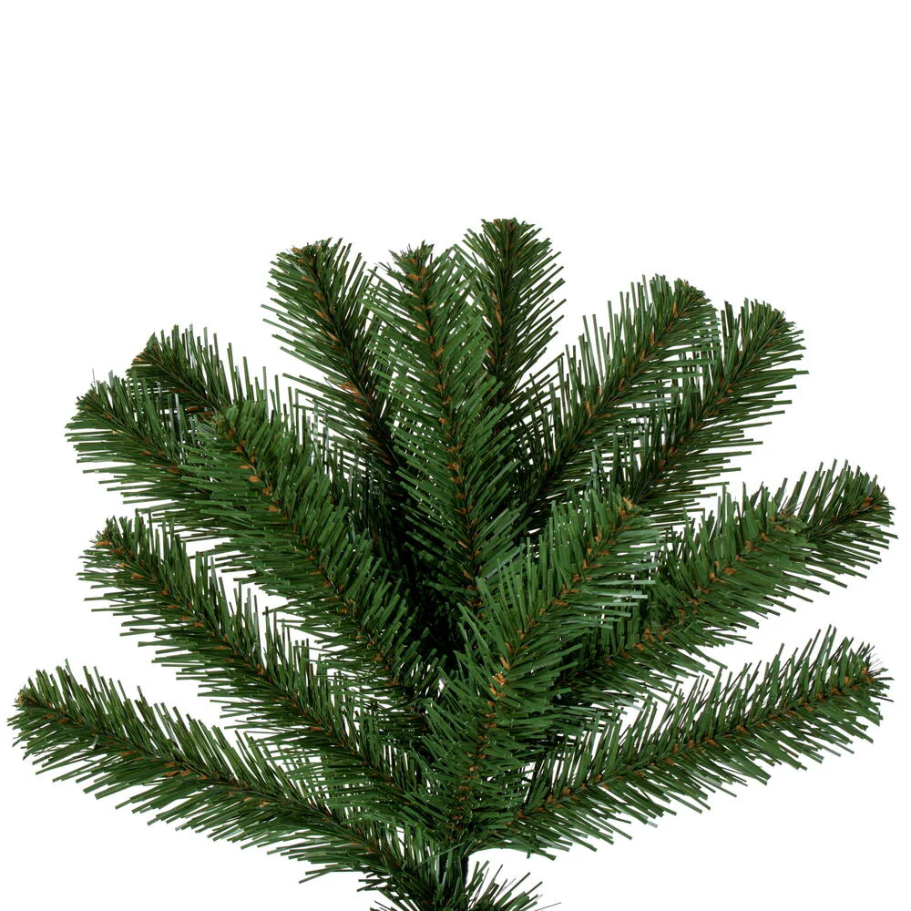 6'6"Hx38"W Slim Deluxe Sequoia Pine Artificial Christmas Tree, Unlit -Green - Image 3
