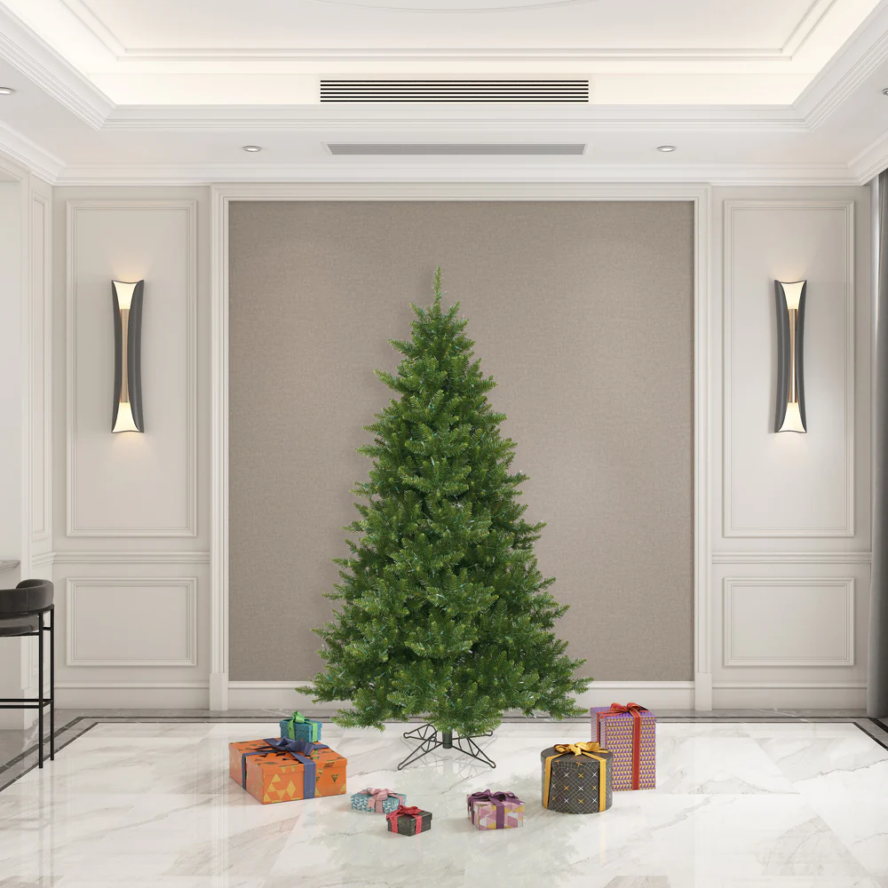 6'6"Hx49"W Camdon Fir Artificial Christmas Tree, Unlit -Green - Image 5