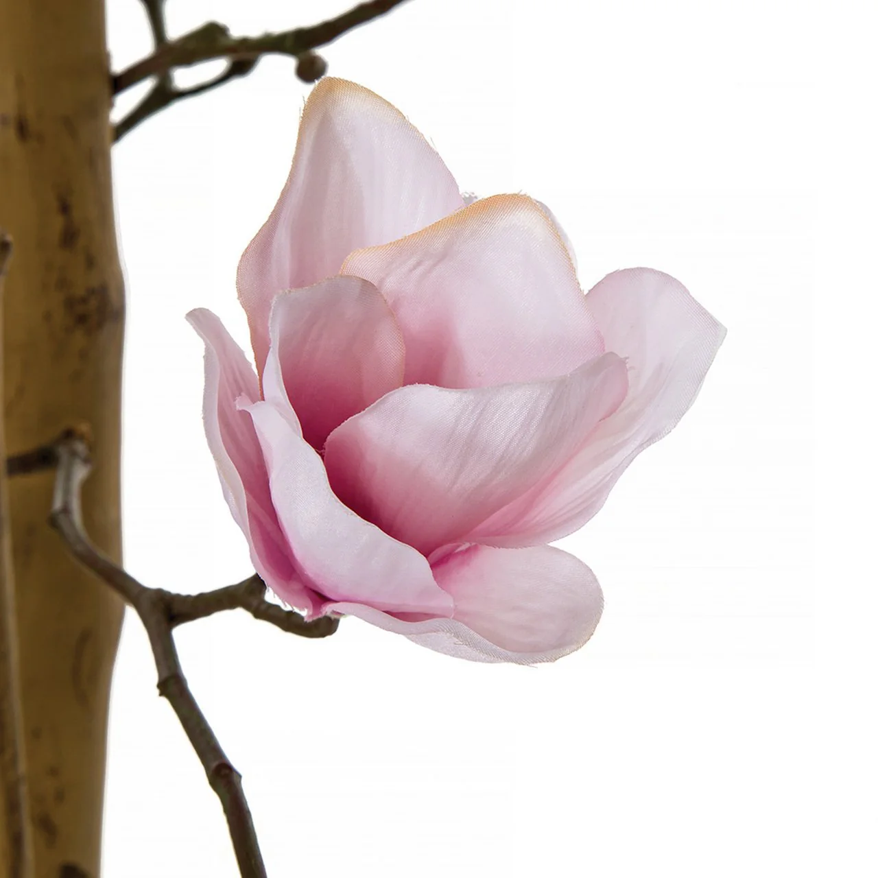 6'7" Magnolia Blossom Flower Silk Tree w/Pot -Pink - Image 2