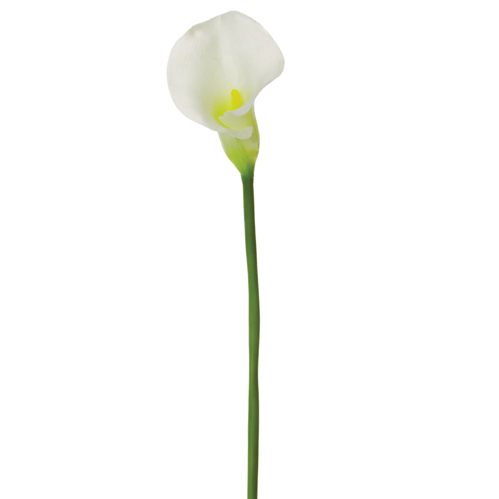 69" Calla Lily Silk Flower Stem -White (Pack of 12)