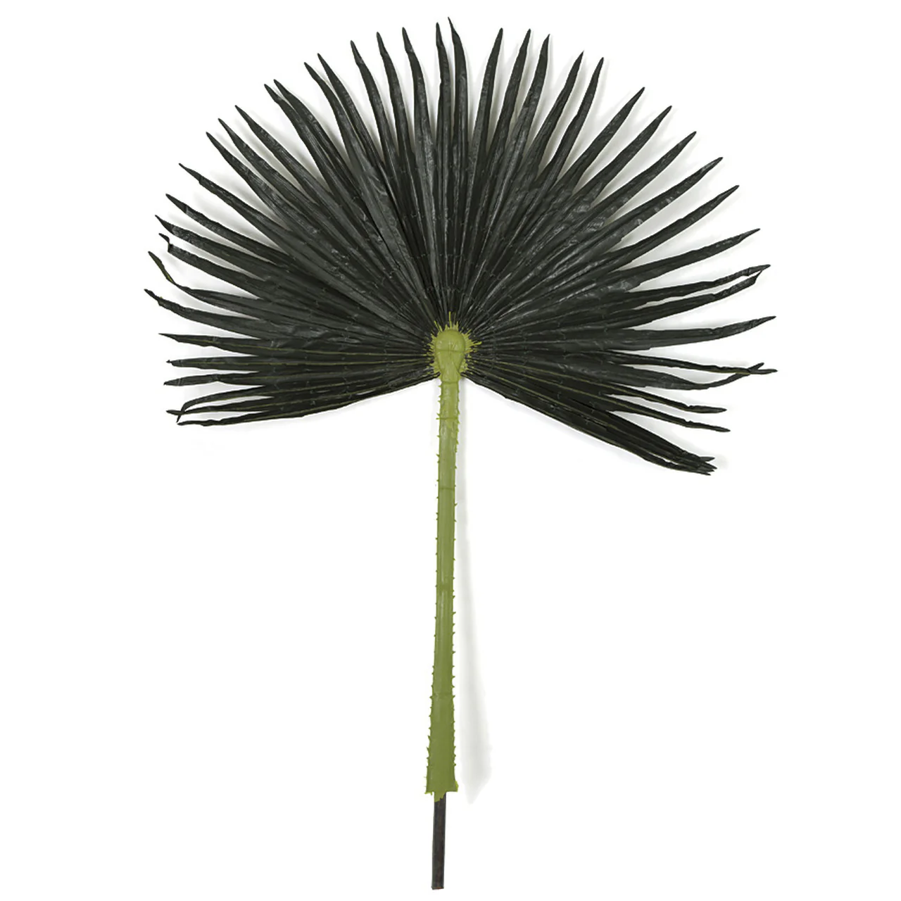 69" Outdoor UV-Resistant Artificial Washington Palm Branch Stem -Green (Pack of 10)