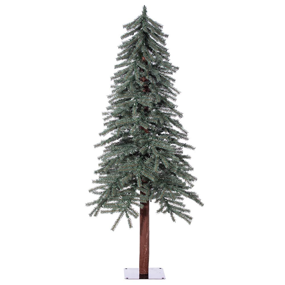 6'Hx36"W Brooks Alpine Artificial Christmas Tree, LED Pre-Lit -Green - Image 3
