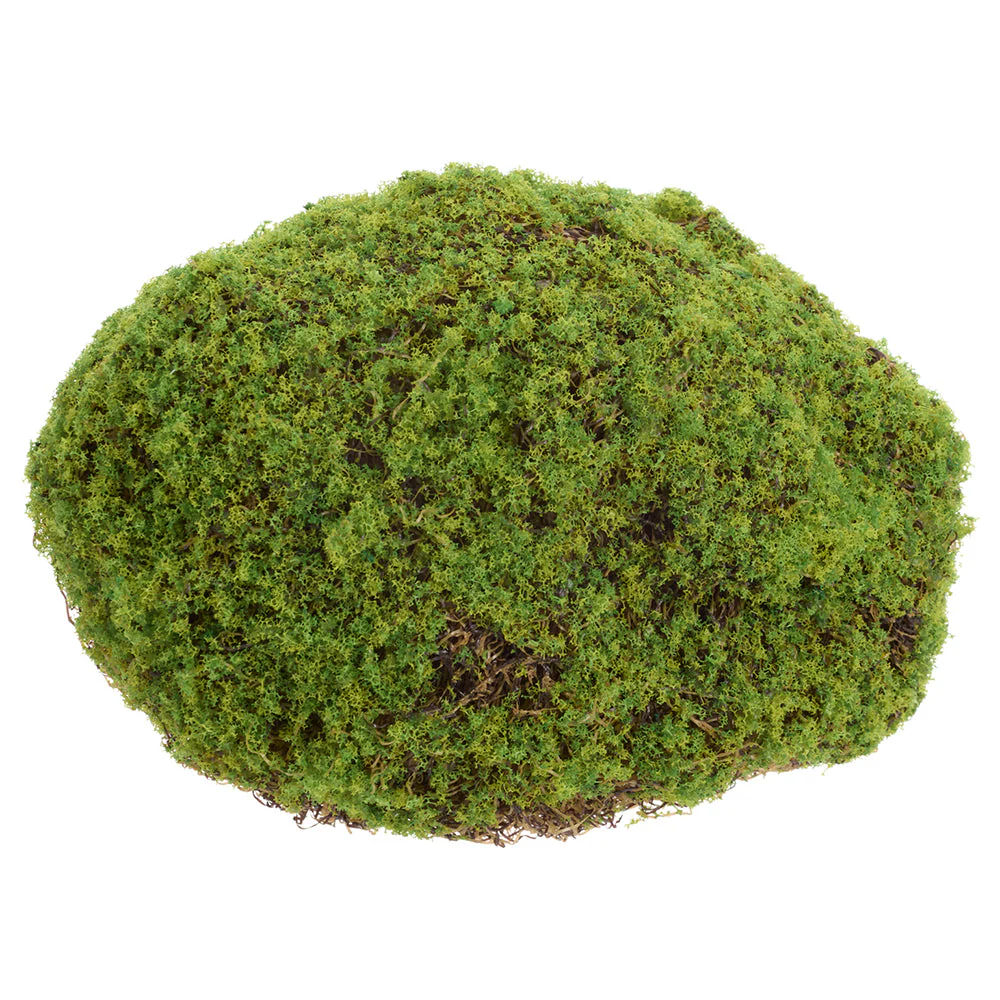 7.5" Moss Bun Artificial Topiary -Green (Pack of 12)