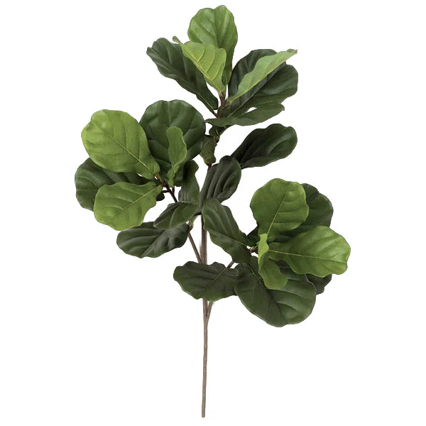 7' Custom-Made IFR Fiddle Leaf Fig Artificial Tree w/Pot -Green - Image 2