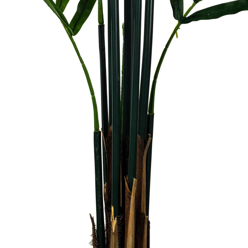 7' Kentia Silk Palm Tree w/Plastic Pot -Green - Image 4
