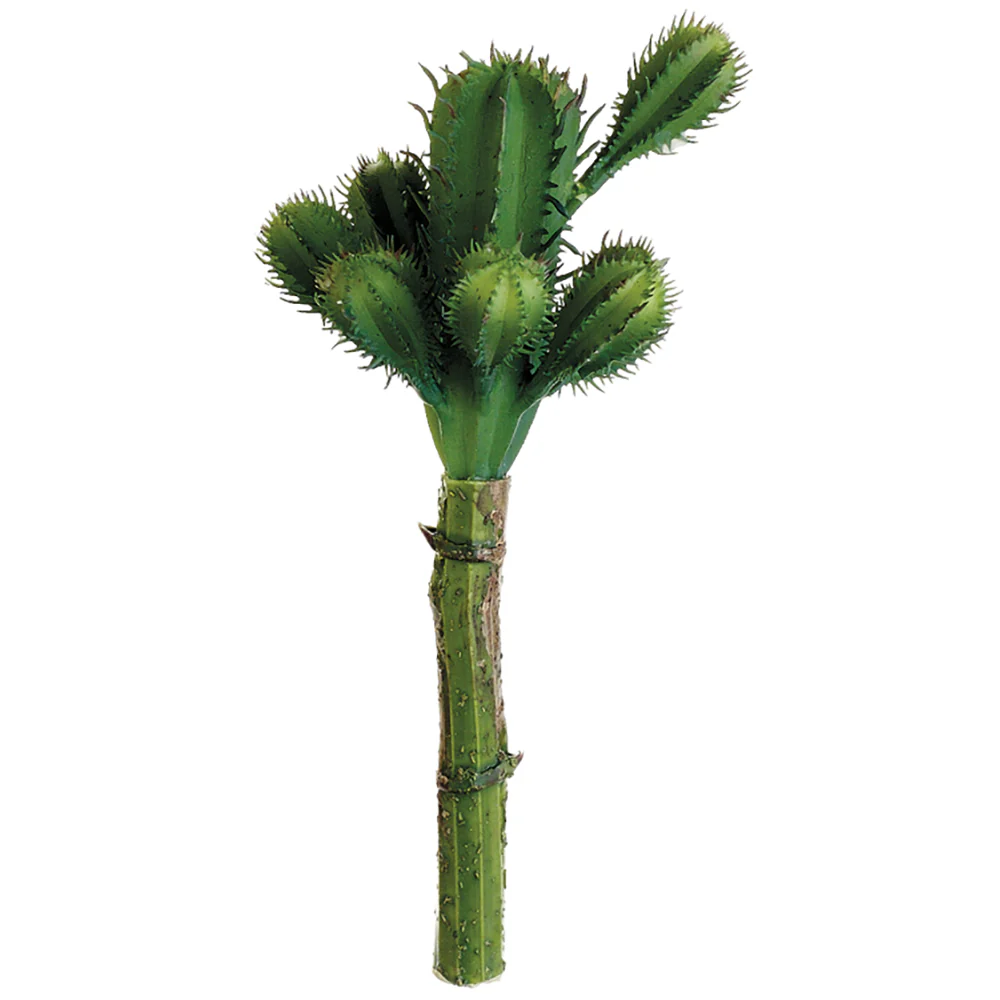 7" Mini Column Artificial Stem Pick -Green (Pack of 24)