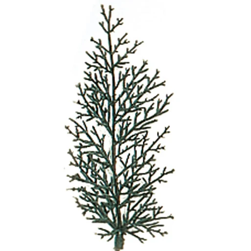 7" Outdoor UV-Proof Artificial Juniper Stem -Green (Pack of 144)