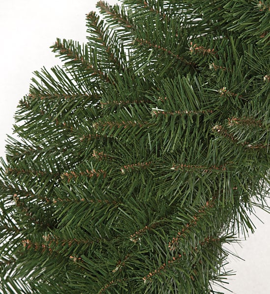 72" Artificial Monroe Pine Wreath -Green - Image 2