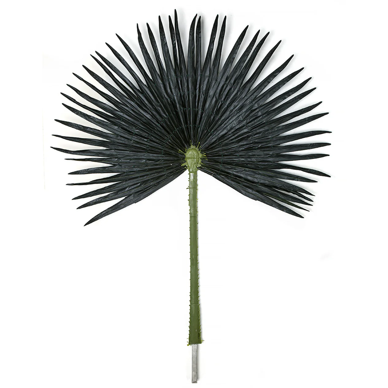 75" Outdoor UV-Resistant Artificial Washington Palm Branch Stem -Green (Pack of 8)