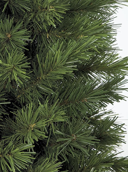 7'6"Hx26"W Concord Pine Artificial Christmas Tree, Pre-Lit -Green - Image 2