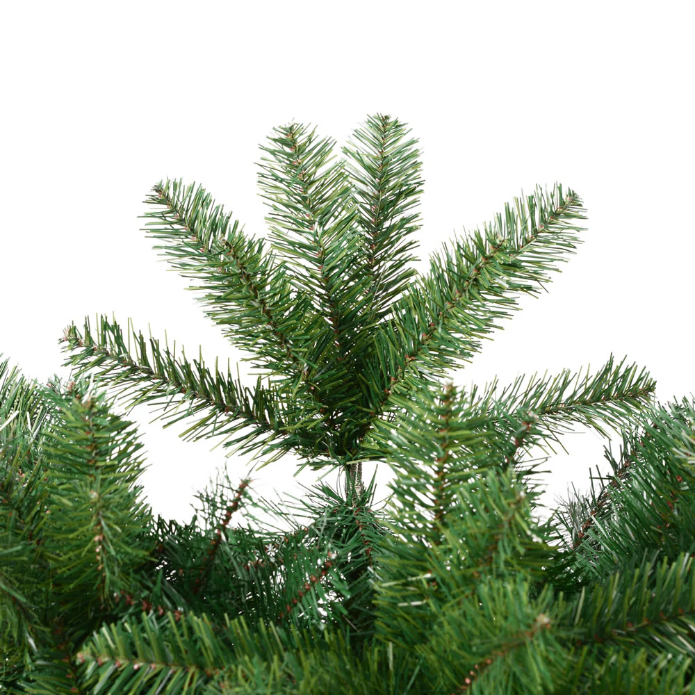 7'6"Hx36"W Slim Salem Pine Artificial Christmas Tree, Unlit -Green - Image 2