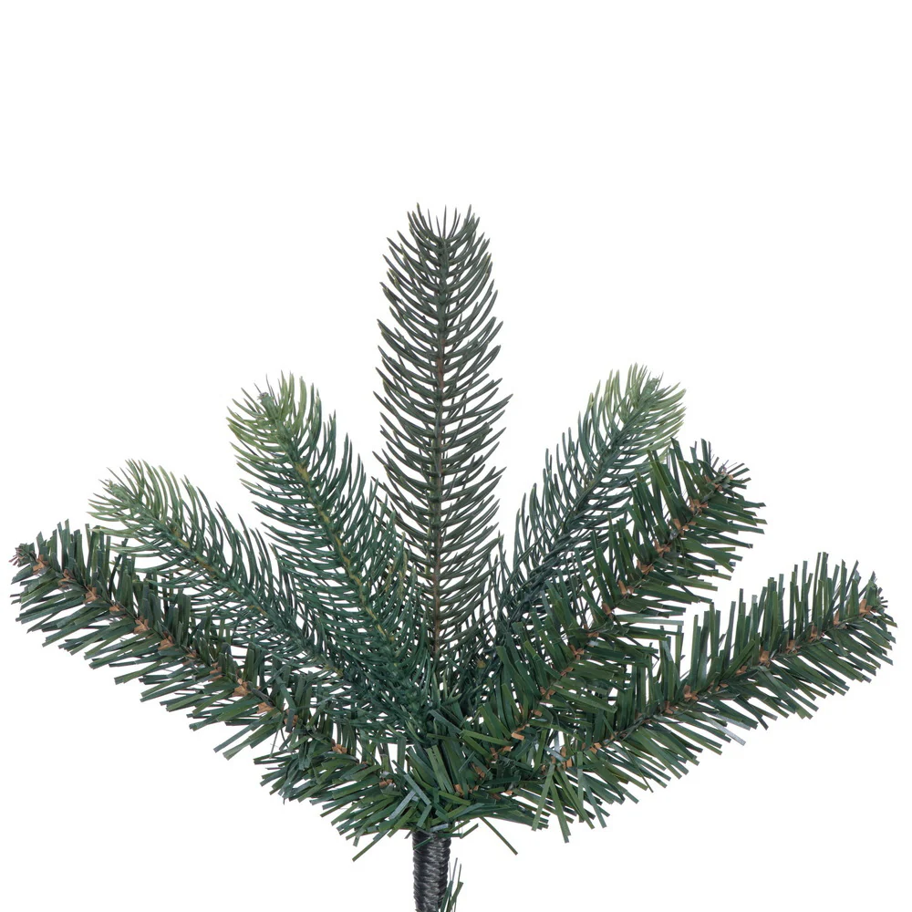 7'6"Hx52"W PE Vermont Spruce Artificial Christmas Tree, Unlit -Green - Image 2