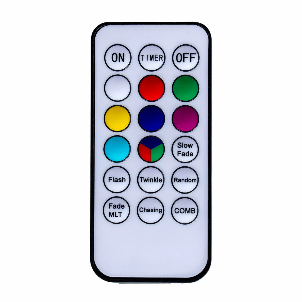 7'6"Hx53"W Tinsel Artificial Christmas Tree, RGB LED Pre-Lit (Multi-Mode) -Silver - Image 4
