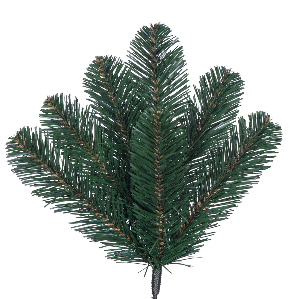 7'6"Hx54"W Medium Oregon Fir Artificial Christmas Tree, Unlit -Green - Image 2