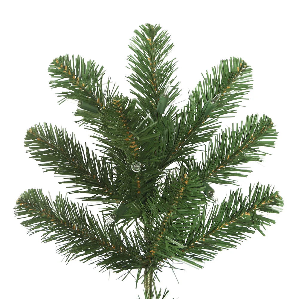 7'6"Hx65"W Oregon Fir Artificial Christmas Tree, Unlit -Green - Image 2
