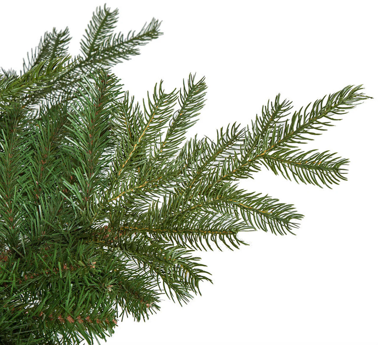 7'6"Hx67"W PE Arkansas Spruce Artificial Christmas Tree, Unlit -Green - Image 3