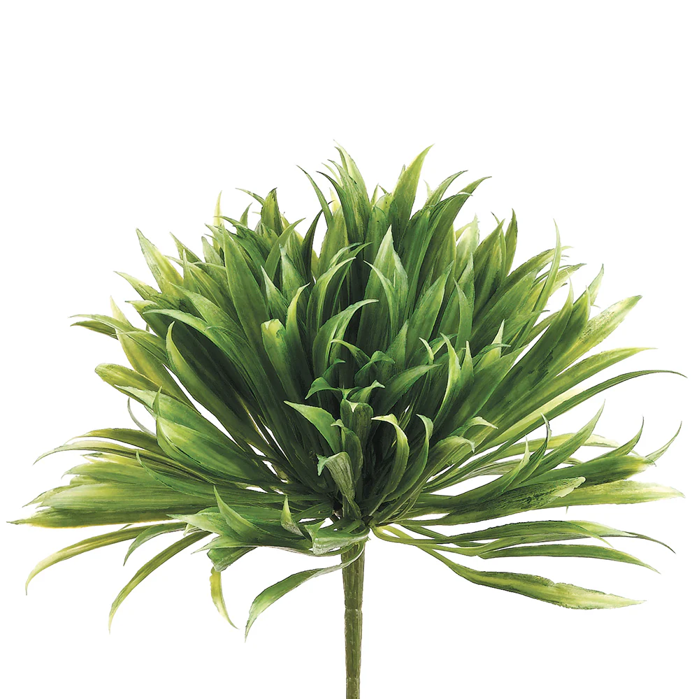 8" Rye Grass Artificial Plant Pick -Green (Pack of 12)
