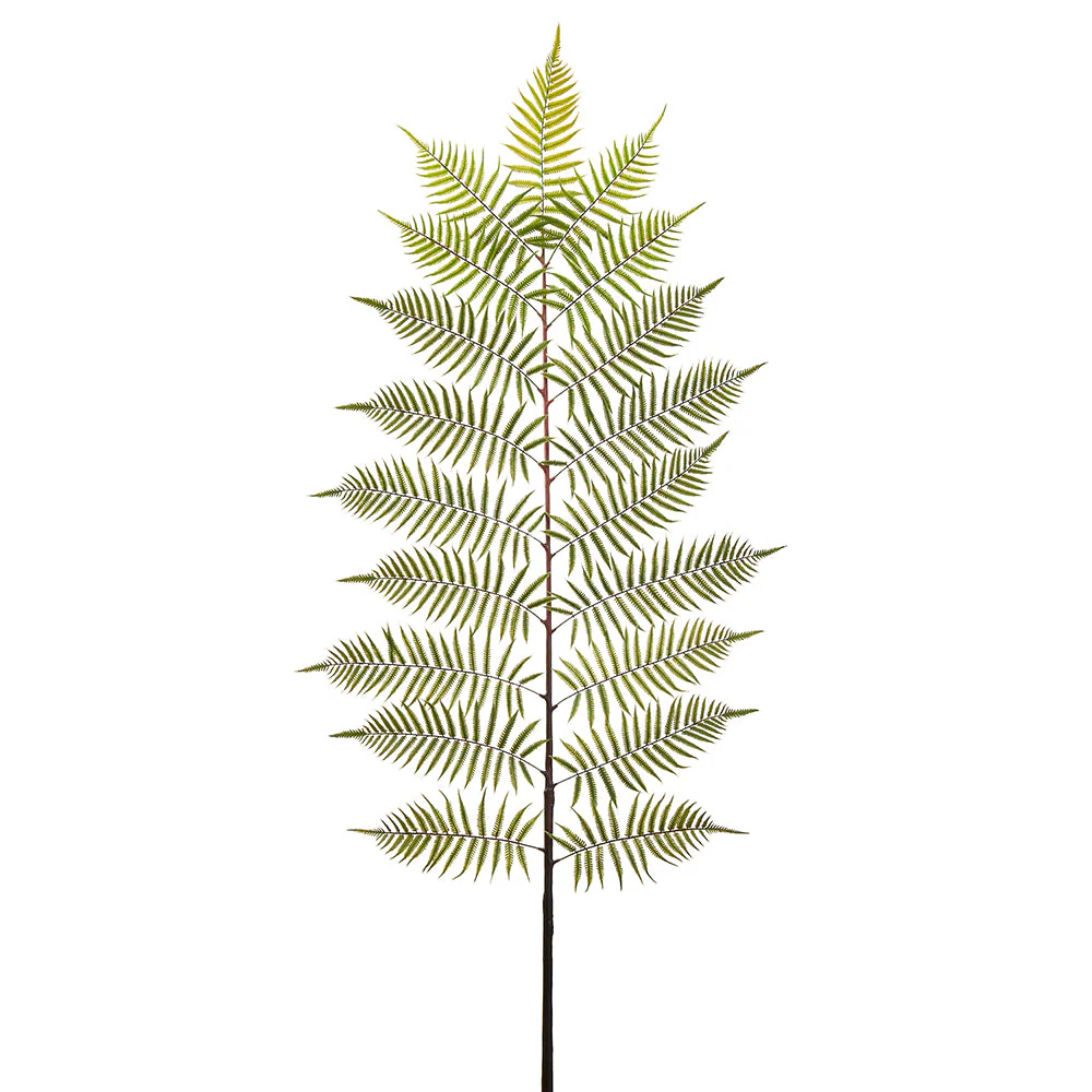 84" Artificial Fern Leaf Stem -Green (Pack of 4)