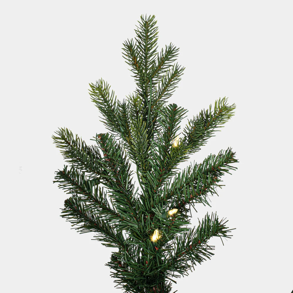 8'6"Hx64"W PE Welch Fraser Artificial Christmas Tree, LED Pre-Lit -Green - Image 6