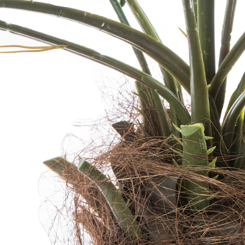 9' Phoenix Silk Palm Tree w/Pot -Green - Image 4