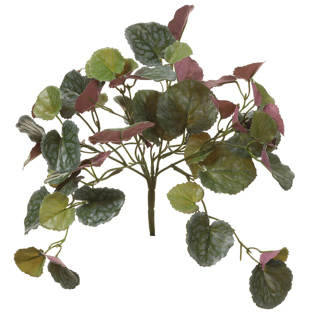 9" Silk Cape Ivy Leaf Plant -2 Tone Green (Pack of 12)