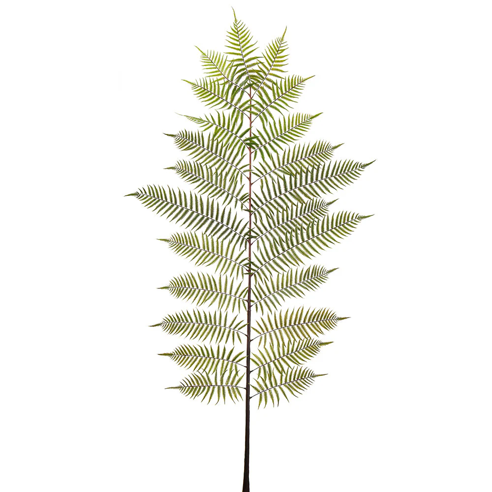 94" Artificial Fern Leaf Stem -Green (Pack of 2)