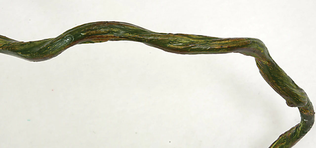 9'6" Artificial Twisted Twig Vine -Green/Brown (Pack of 2) - Image 2