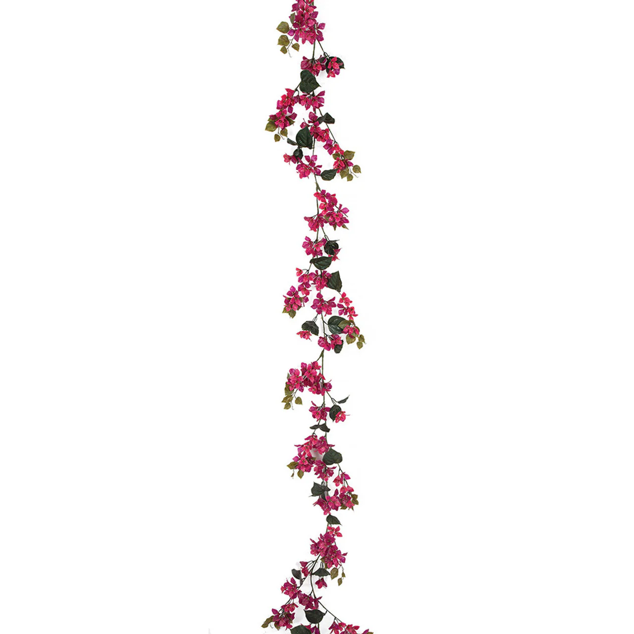 9'6" Outdoor UV-Proof Artificial Bougainvillea Garland Deluxe -Lavender/Fuchsia (Pack of 4)