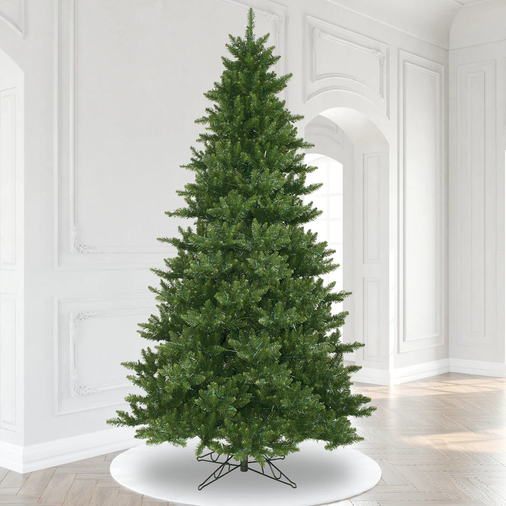 9'6"Hx66"W Camdon Fir Artificial Christmas Tree, Unlit -Green - Image 5