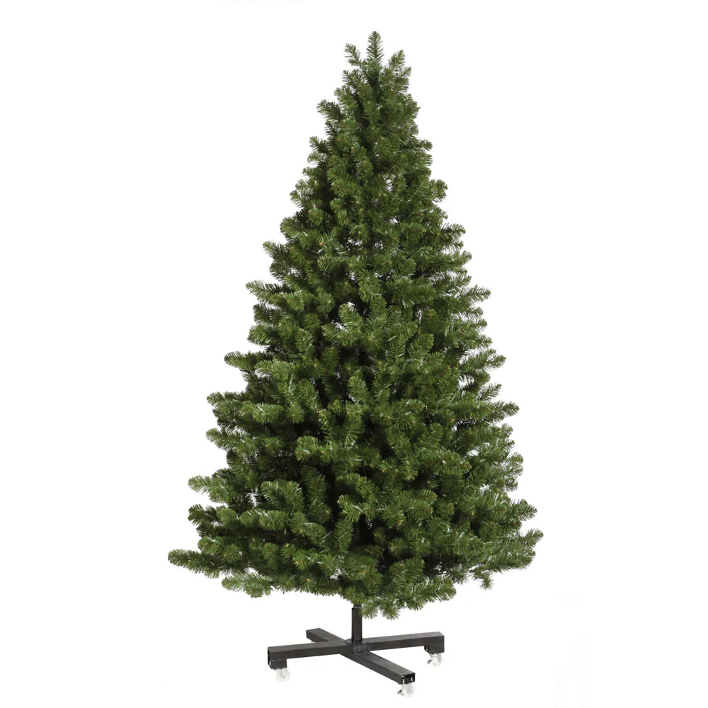 9'6"Hx69"W Medium Grand Teton Pine Artificial Christmas Tree, Unlit -Green
