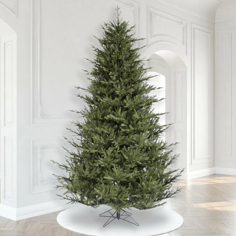 9'6"Hx76"W PE Itasca Fraser Artificial Christmas Tree, Unlit -Green - Image 5