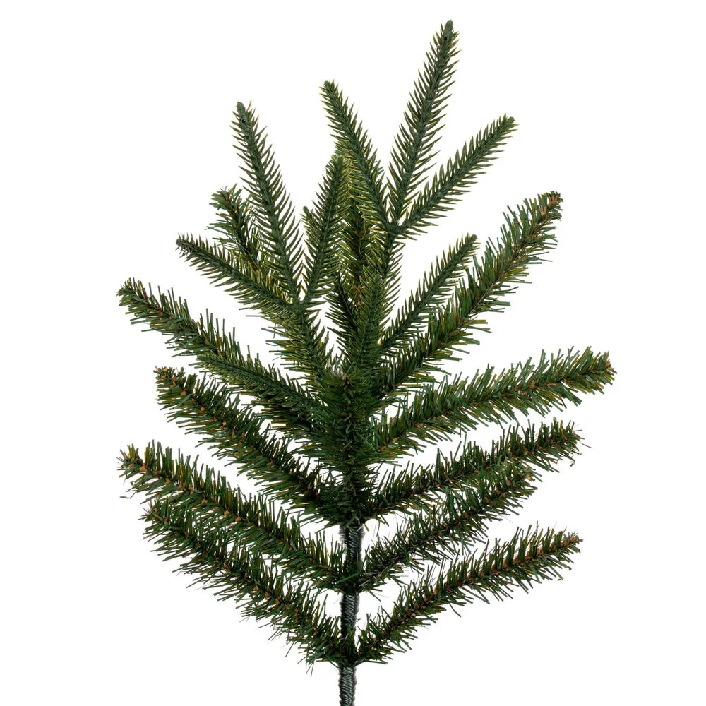 9'Hx34"W PE Tacoma Fraser Fir Artificial Christmas Tree, Unlit -Green - Image 2