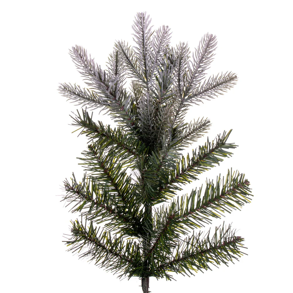 9'Hx50"W PE Frosted Slim Douglas Fir Artificial Christmas Tree, Unlit -Green - Image 2
