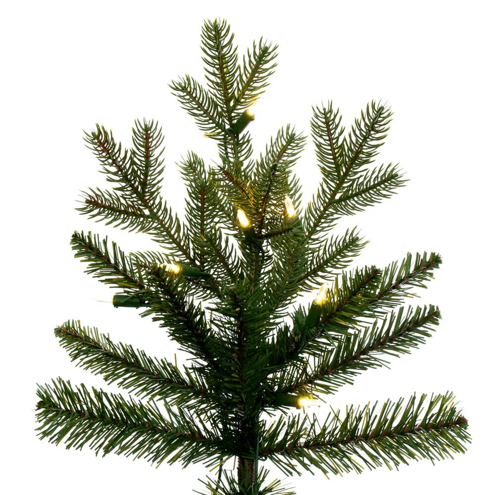 9'Hx54"W PE Washington Fraser Artificial Christmas Tree, LED Pre-Lit -Green - Image 6