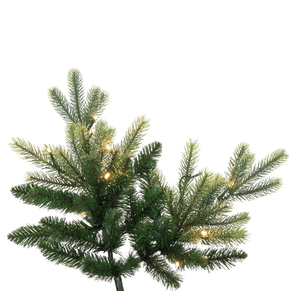 9'Hx64"W PE Jersey Fraser Artificial Christmas Tree, LED Pre-Lit (Multi-Mode) -Green - Image 2