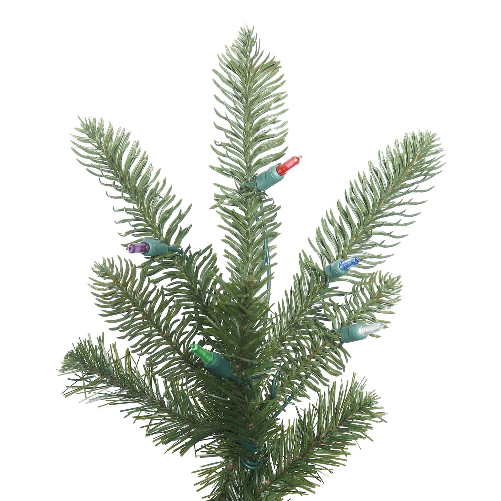 9'Hx68"W PE Alberta Spruce Artificial Christmas Tree, Unlit -Green - Image 2