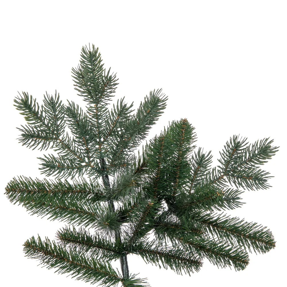9'Hx69"W PE Northern Blue Spruce Artificial Christmas Tree, Unlit -Green - Image 2
