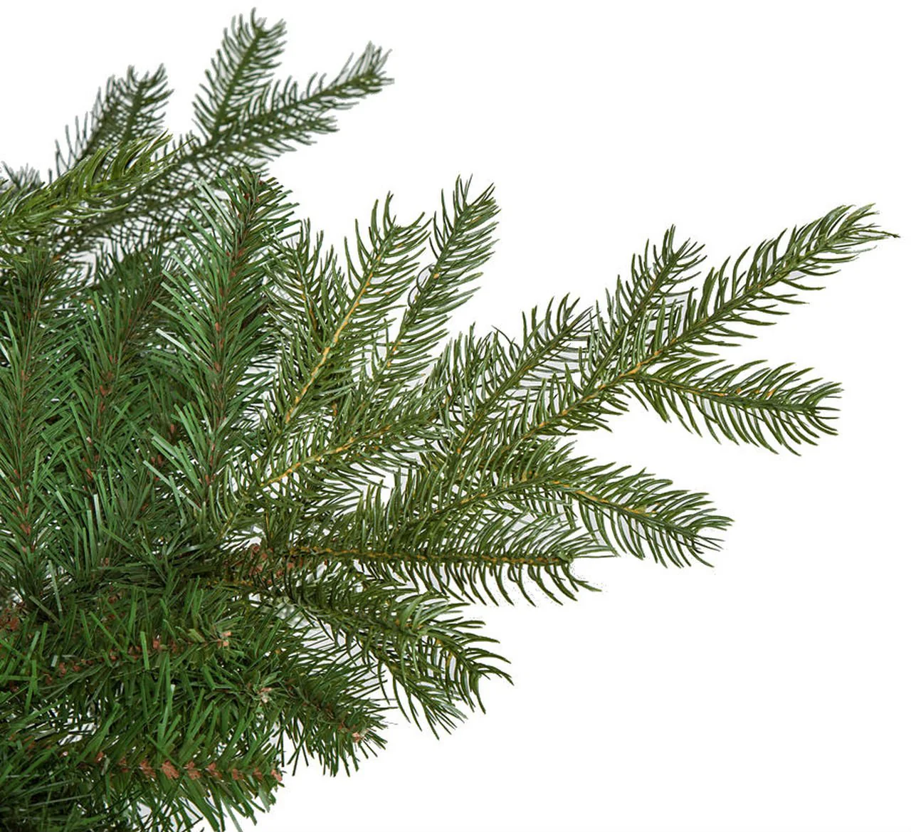 9'Hx81"W PE Arkansas Spruce Artificial Christmas Tree, Unlit -Green - Image 3
