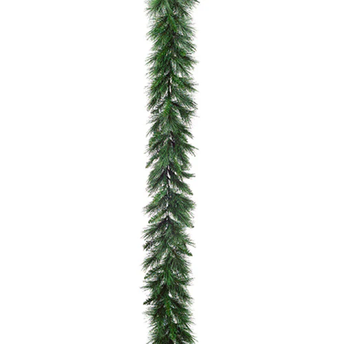 9'Lx14"W Long Needle Pine Artificial Garland -Green (Pack of 6)