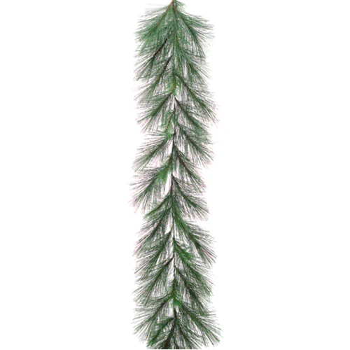 9'Lx20"W Long Needle Pine Artificial Garland -Green (Pack of 2)