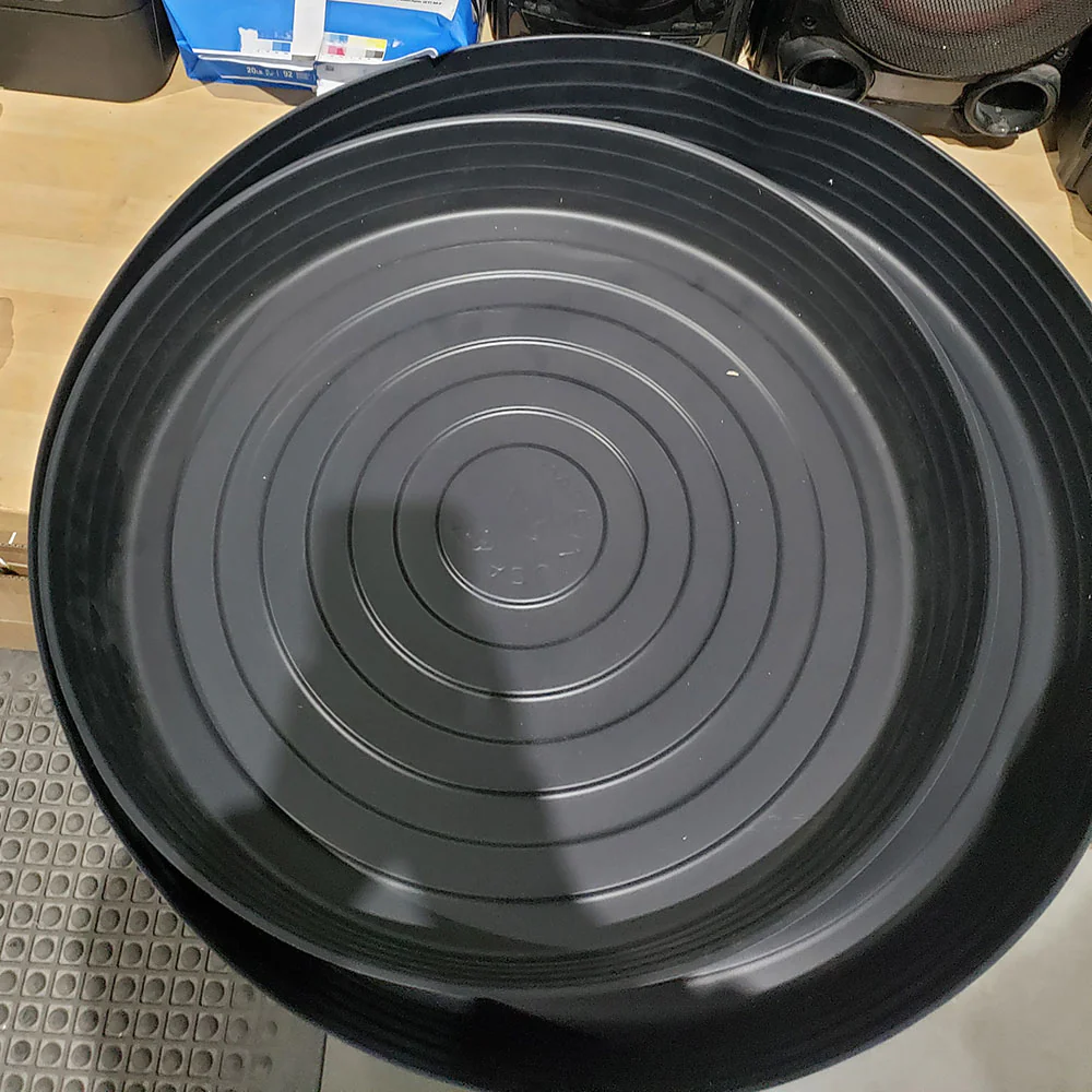 Clear Vinyl Deep Plant Saucer - Image 3